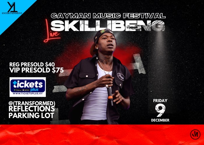 Cayman Music Festival With Skillibeng