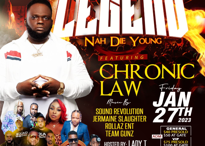 LEGEND Nah Die Young – Chronic Law