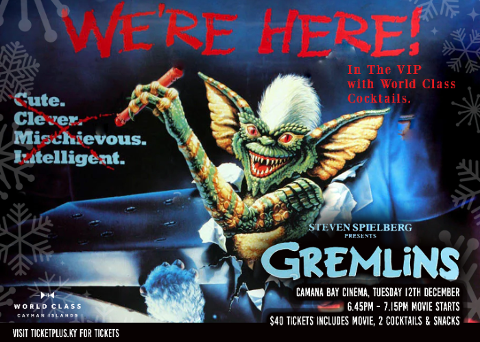 Movies and Cocktails - Gremlins Christmas Edition Movies and Cocktails - Gremlins Christmas Edition