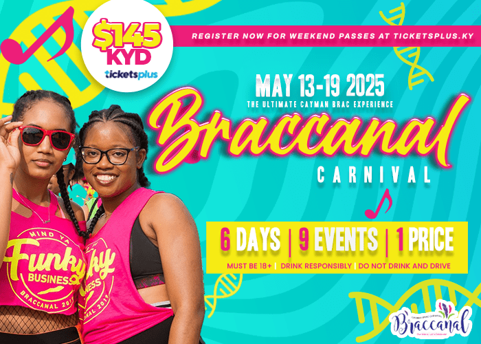 Cayman Brac Braccanal Carnival 2025- Weekend Pass
