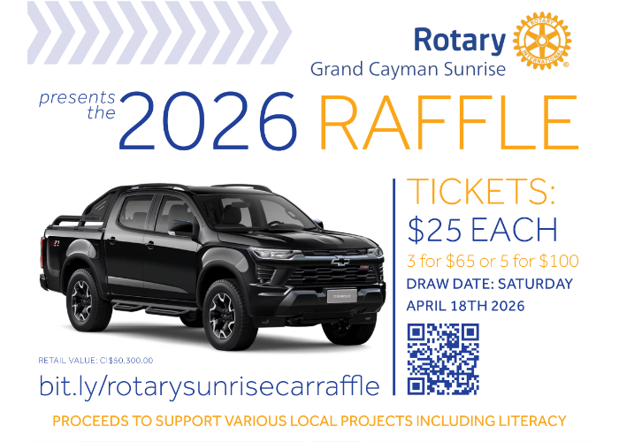 Rotary Sunrise Annual Car Raffle
