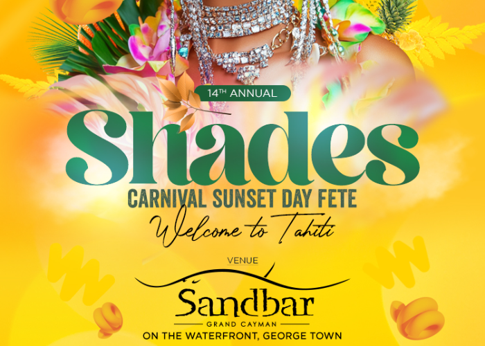 14th Annual Shades - Carnival Sunset Day Fete “Welcome to Tahiti”