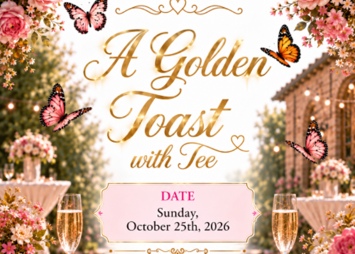 A Golden Toast with Tee - All Inclusive Brunch Party