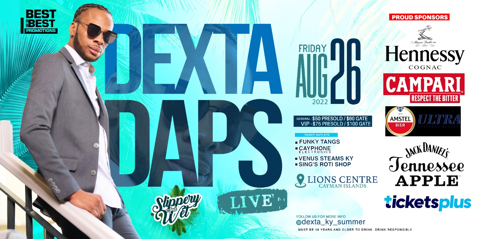 Dexta Daps Live in Concert TicketsPlus