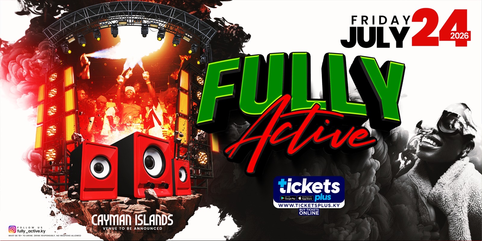 FULLY ACTIVE - The Ultimate Dancehall Experience at Pinnacle Warehouse