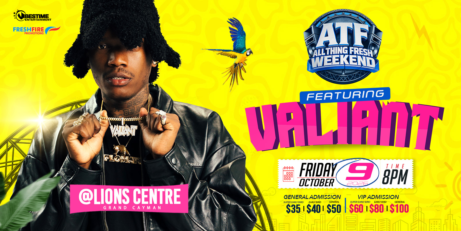 Valiant In Concert ~ Friday October 9th, 2026