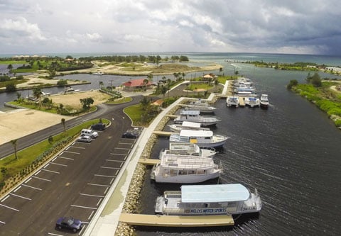 Safe Haven Marina Parking Lot